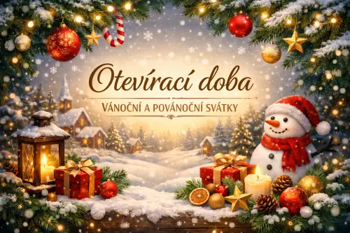 Vánoční a povánoční otevírací doba