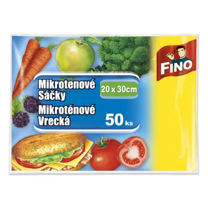 FINO Mikrotenové sáčky 20x30 cm (50 ks), 7 μm