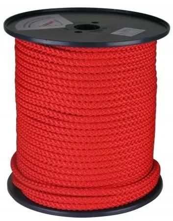 PPV 8mm lano pletená s jádrem 16pramenná - 100m/balení