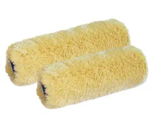 Spokar Plyš žlutozelený váleček na malování pro držák 8 mm, 180 mm