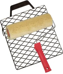 Spokar Uni Plyš žlutozelený univerzální váleček na malování s držákem a mřížkou, 240 mm