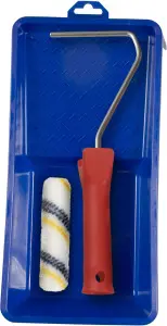 Spokar Nylon podlahářský váleček na malování s držákem a vaničkou, 100 mm