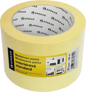 Spokar CQ fólie s papírovou páskou, 55 cm × 33 m