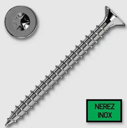 Tesařský vrut 5x55 ZH HBS nerez A2 T25