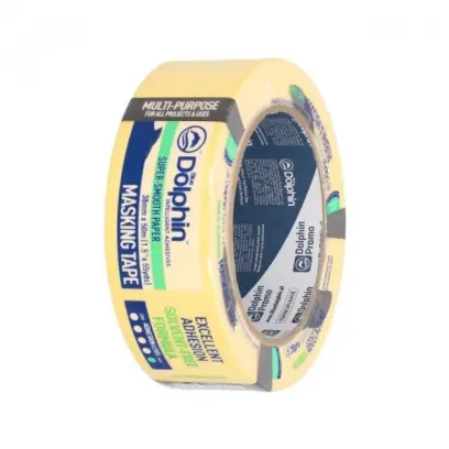 PAPÍROVÁ MASKOVACÍ PÁSKA 60°C 38mm x 50m VYSOKÁ PŘILNAVOST MT-ST-6273