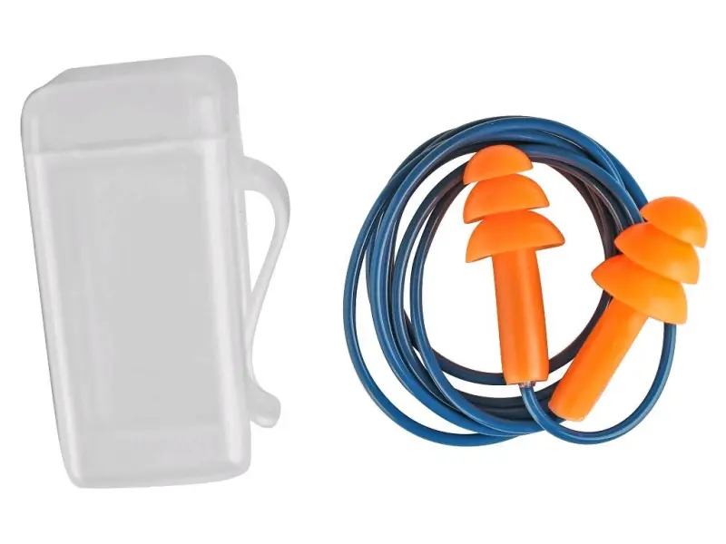 Zátkové chrániče sluchu CXS CortiX EP-06TC / EC-2061-C, lanko + pouzdro