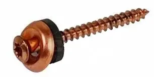 Vrut s podl. 15mm, nerez A2/Cu 4,5x45 Torx Vrut s podl. 15mm, nerez A2/Cu 4,5x45 Torx