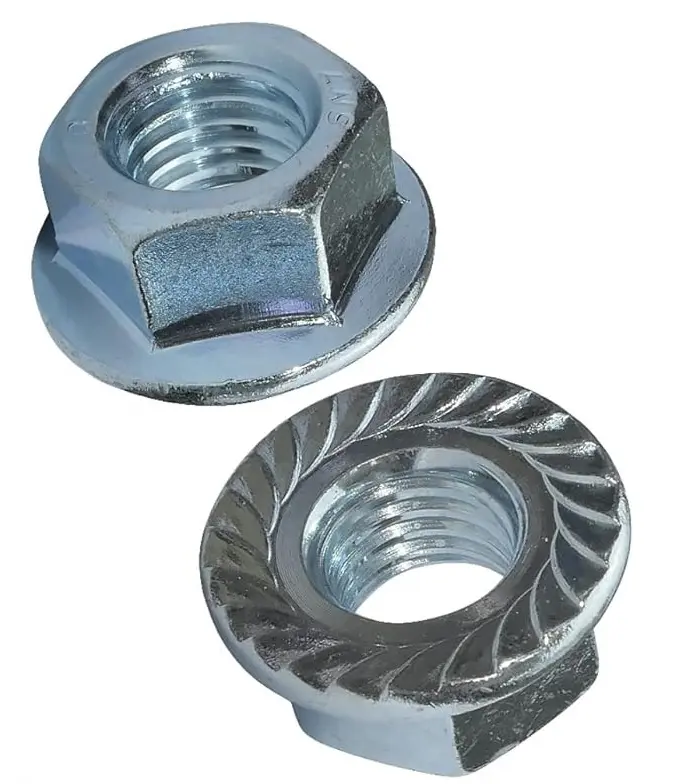 Matice DIN 6923 8 M5 ZB s ozubením