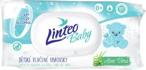 Linteo Baby Aloe Vera vlhčené ubrousky, 80 ks