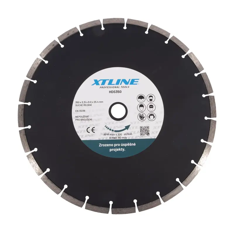Kotouč diamantový segmentový | 350x3,15x25,4 mm