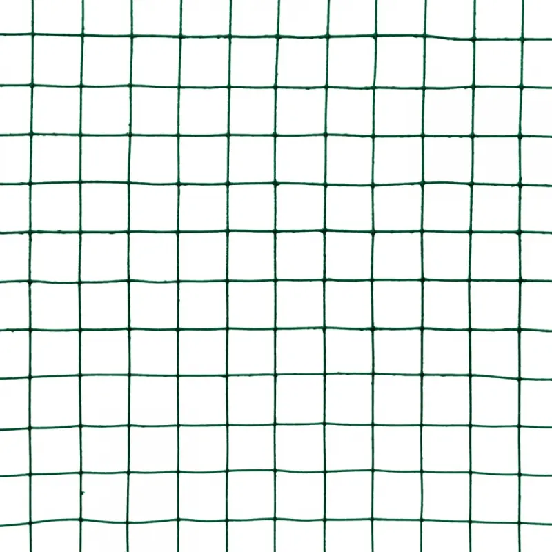 Chovatelské čtyřhranné pletivo poplastované (Zn) - 19mm, výška 100cm, role 5 m zelené