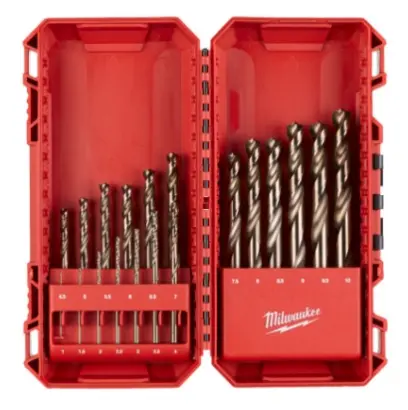 Milwaukee 19ks sada vrtáků do kovu HSS-Co