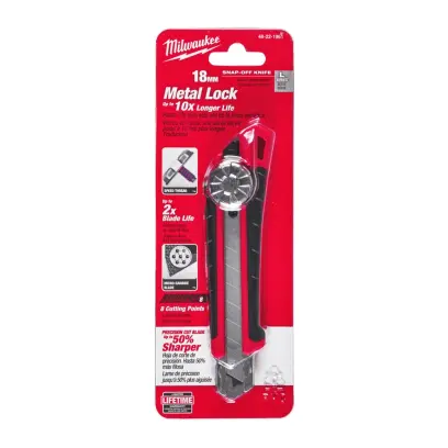 Milwaukee Odlamovací nože 18 mm