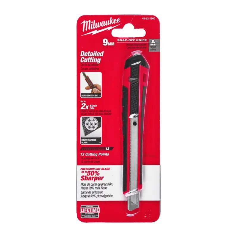 Milwaukee Odlamovací nože 9 mm