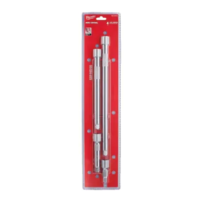 Milwaukee 1/2 prodloužení 4dílná sada(76,127,254,381mm)