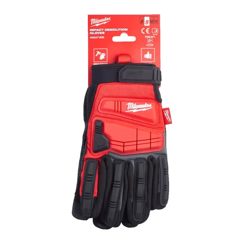 Milwaukee Demoliční rukavice Impact DemoX Work Gloves - vel. 9/L