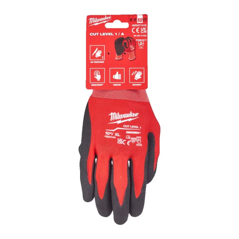 Milwaukee Rukavice odolné proti proříznutí Stupeň 1 -  vel XL/10 - 1ks