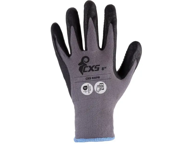Rukavice CXS NAPA, máčené v nitrilu, vel. 10