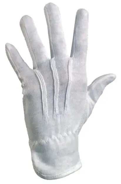 Rukavice CXS MAWA, textilní s PVC terčíky, vel. 10