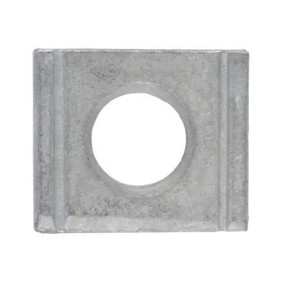 Podložka klínová pro U nosníky DIN 6918 ocel 21 (M20) TZN