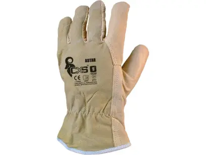 Rukavice CXS ASTAR, kožené, vel. 09