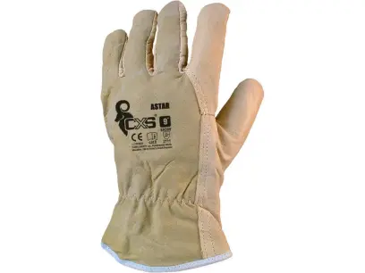 Rukavice CXS ASTAR, kožené, vel. 09