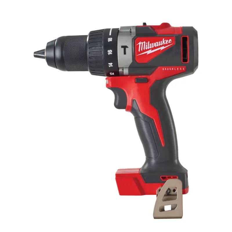 Milwaukee M18™ bezuhlíková Aku příklepová vrtačka M18 BLPD2-0X, bez aku a nabíječky