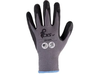 Rukavice CXS NAPA, máčené v nitrilu, vel. 09