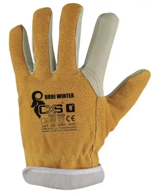 Rukavice CXS URBI WINTER, zimní, kožené, vel. 11 Rukavice CXS URBI WINTER, zimní, kožené, vel. 11
