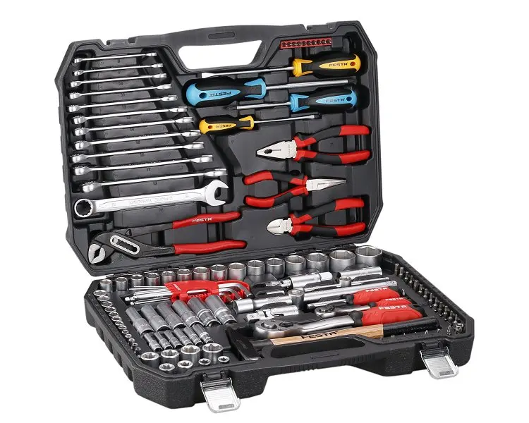 Sada profesionálního nářadí FESTA CrV,S2 122ks (GOLA,klíče,kleště,šroubováky) Sada profesionálního nářadí FESTA CrV,S2 122ks (GOLA,klíče,kleště,šroubováky)