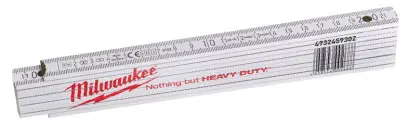 Milwaukee Dřevěný skládací metr 2m