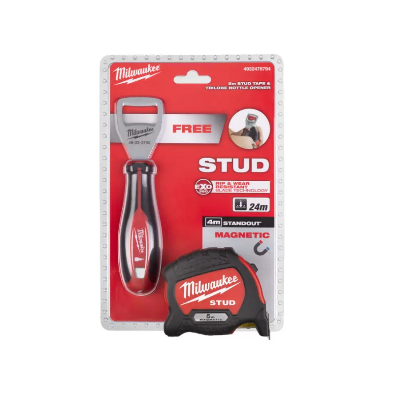 Milwaukee Otvírák + metr stud 5m magnetický