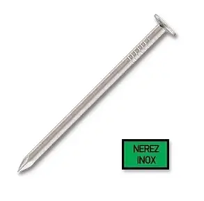 Hřebík stavební 80 x 2,8 nerez - 3kg/balení