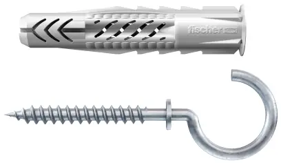 fischer univerzální hmoždinka UX 6 x 35 RH s límečkem a kulatým hákem