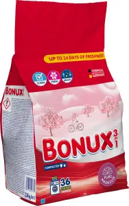 Bonux prací prášek Color Pure Magnolia 2,34 kg, 36 dávek