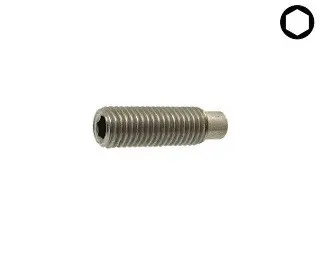 Šroub stavěcí DIN 915 nerez A2 M10x40