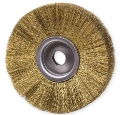 Kartáč kotoučový, pr. 150 mm, mosaz