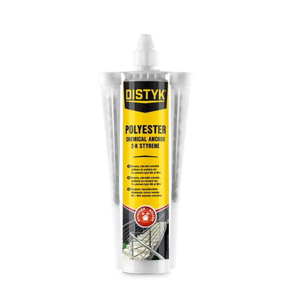 Chemická kotva POLYESTER DISTYK Line 300 ml kartuše šedá