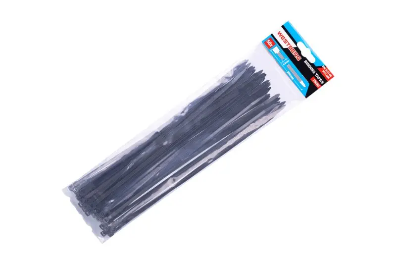 Pásky vázací WESTBERG 300x4.8mm 50ks černá