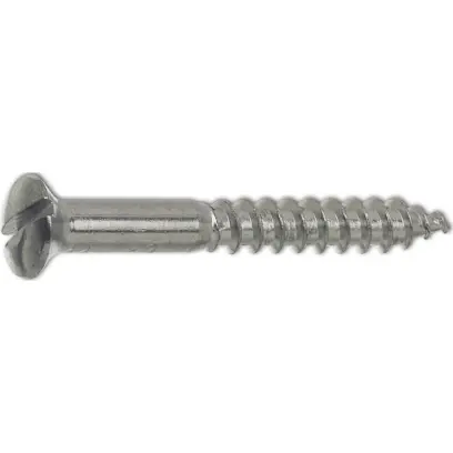 Vrut do dřeva, ČH, DIN 95 mosaz/chrom 3,5x30