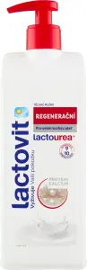 Lactovit Lactourea 10 regenerační tělové mléko s dávkovačem, 400 ml