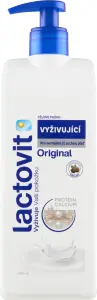 Lactovit Original vyživující tělové mléko s dávkovačem, 400 ml