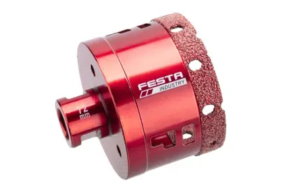 Korunka vykružovací diamantová 72mm M14 FESTA INDUSTRY