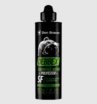 Chemická kotva bez styrenu POLYESTER SF Debbex 380 ml