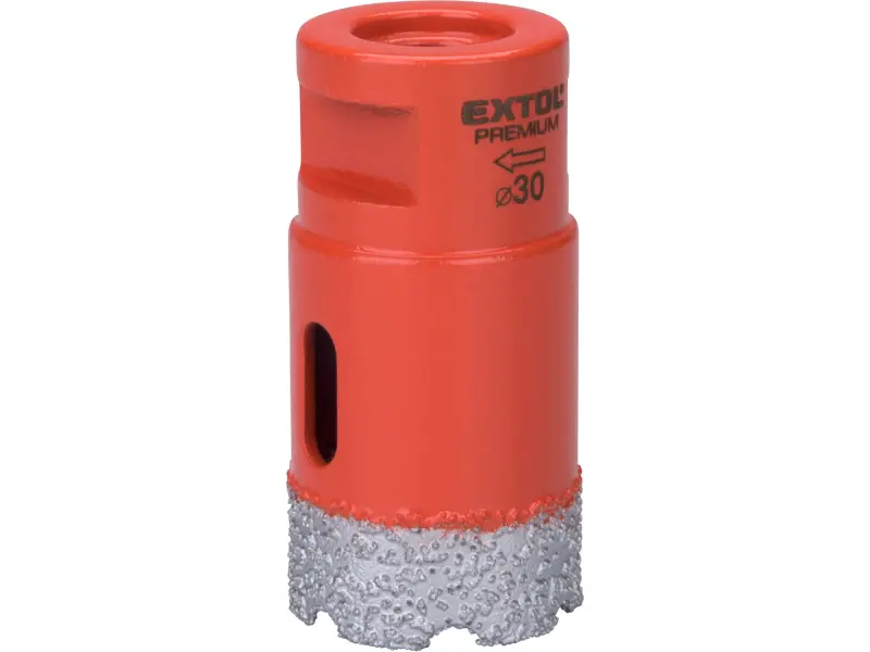 korunka vykružovací diamantová, O 30mm, závit M14 korunka vykružovací diamantová, O 30mm, závit M14