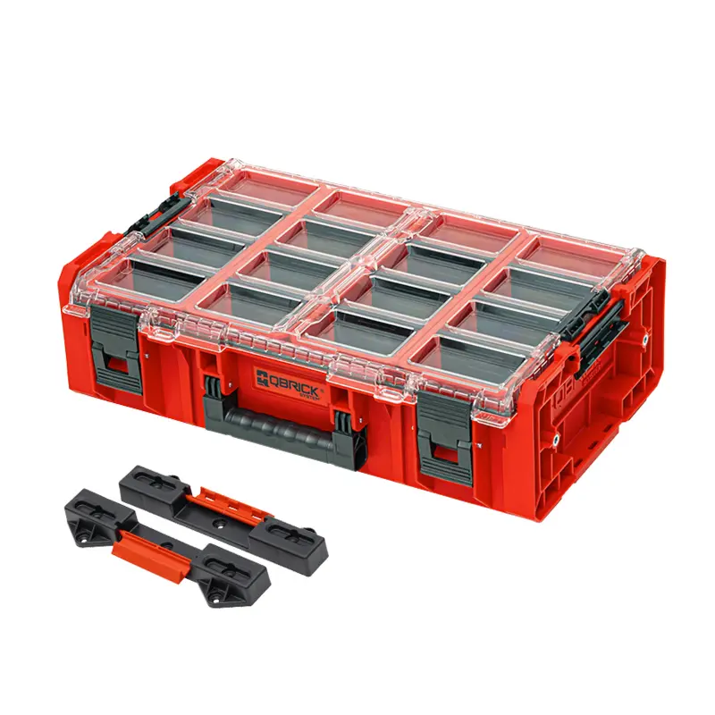 Box plastový PROFI Qbrick ONE Organizer 2XL Red Ultra | 582x387x172 mm Box plastový PROFI Qbrick ONE Organizer 2XL Red Ultra | 582x387x172 mm