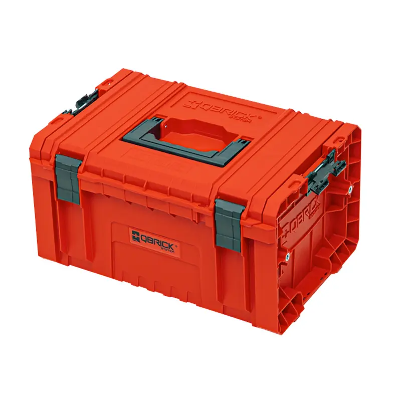 Box plastový Qbrick PRO Toolbox 2.0 Red Ultra HD Custom | 450x334x240 mm