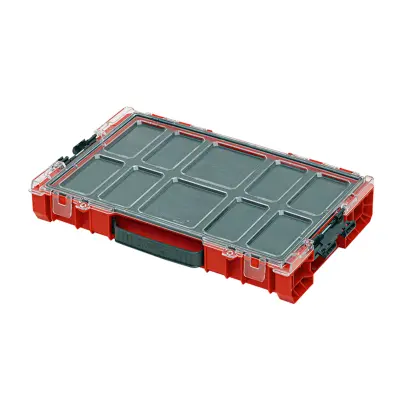 Organizér plastový Qbrick PRO 100 MFI Red Ultra HD | 452x296x79 mm