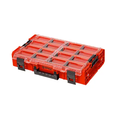 Organizér plastový Qbrick ONE Organizer XL 2.0 Long Bin Red Ultra | 582x387x131 mm