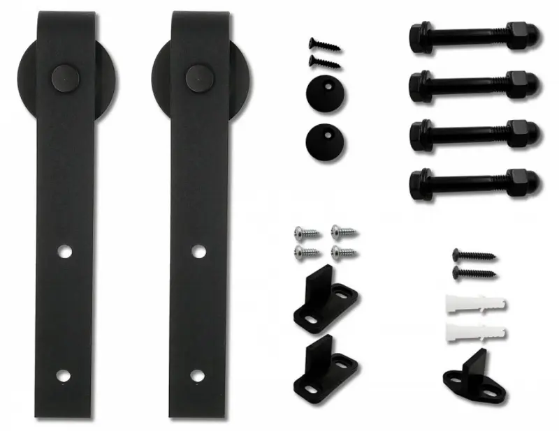 Posuvné kování RETRO 1 ESO černá mat jednokřídlé